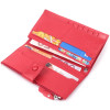 ST Leather Жіночий гаманець-клатч шкіряний червоний  22536 - зображення 5