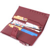 ST Leather Жіночий гаманець-клатч шкіряний бордовий  22535 - зображення 5