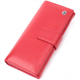 ST Leather Жіночий гаманець із натуральної шкіри червоний  22549