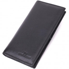 ST Leather Жіночий гаманець із натуральної шкіри чорний  22540