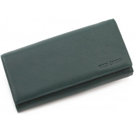 Marco Coverna Зелений шкіряний гаманець на магніті  mc1413-7