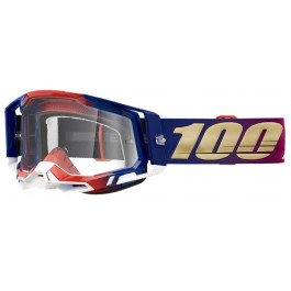 Ride 100% Мото очки 100% Racecraft 2 United, прозрачная линза