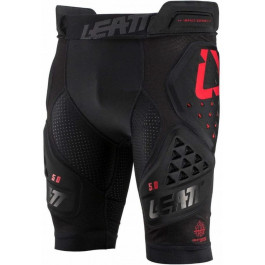 LEATT Защитные шорты  Impact Shorts 3DF 5.0 Black 2XL