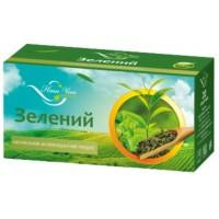 Наш чай Чай зеленый Зеленый, 20 ф/п по 1,3 г, (4820183250094)