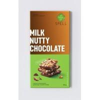 Spell Плитка молочного шоколаду  Асорті горіхів, 80 г (4820207314788)