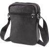 Leather Collection Чоловіча недорога шкіряна сумка-планшет чорного кольору на два відділи  (39243917) - зображення 3
