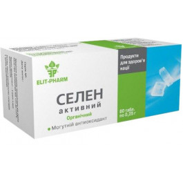 Elit-Pharm Селен активний  0.25 г, 80 таблеток