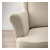 IKEA STRANDMON СТРАНДМОН, 505.118.43, Чохол для крісла, Натуральний ризан - зображення 3