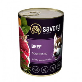 Savory Dog Gourmand Вeef 400 г (30433)