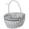 Tony Bridge Basket Кошик плетений з текстилем 37х31х19/41 см EBE18-7-1 - зображення 1