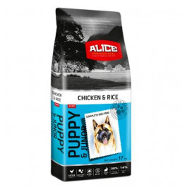 Alice Puppy & Junior Chicken and Rice 17 кг (5997328300781)