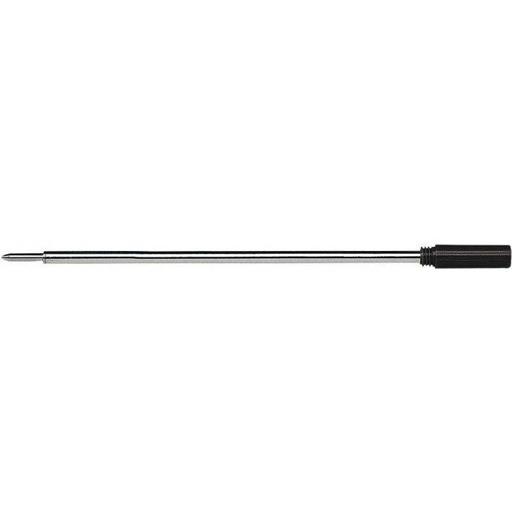 ECONOMIX Стержень для шариковых ручек металлический тип Cross 110 мм черный E10619 Economix - зображення 1