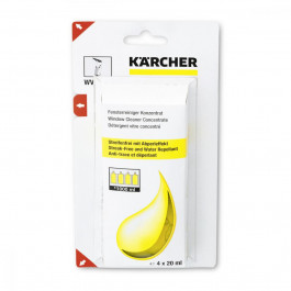 Karcher Концентрат чистящего средства для окон  - 4 шт по 20 мл. (6.295-302.0)