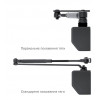 Ryobi D-2055V GREY ANTHRACITE BC UNIV ARM EN3/4/5 FIRE для дверей вагою до 100кг - зображення 5