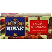 Bisan Чай чорний  Англійський сніданок у пакетиках 1.5 гх25 шт (4791007012689) - зображення 1