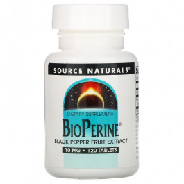 Source Naturals Биоперин (Экстракт черного перца) 10 мг, , 120 таблеток