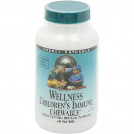 Source Naturals Комплекс Source Naturals Wellness Children's Immune 60 пластинок (SN2139)