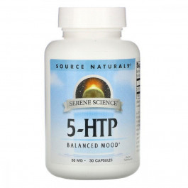 Source Naturals 5-HTP Source Naturals 100 мг 30 капсул (SN1700)
