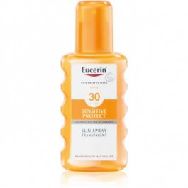 Eucerin Sun Sensitive Protect прозорий спрей для засмаги SPF 30 200 мл