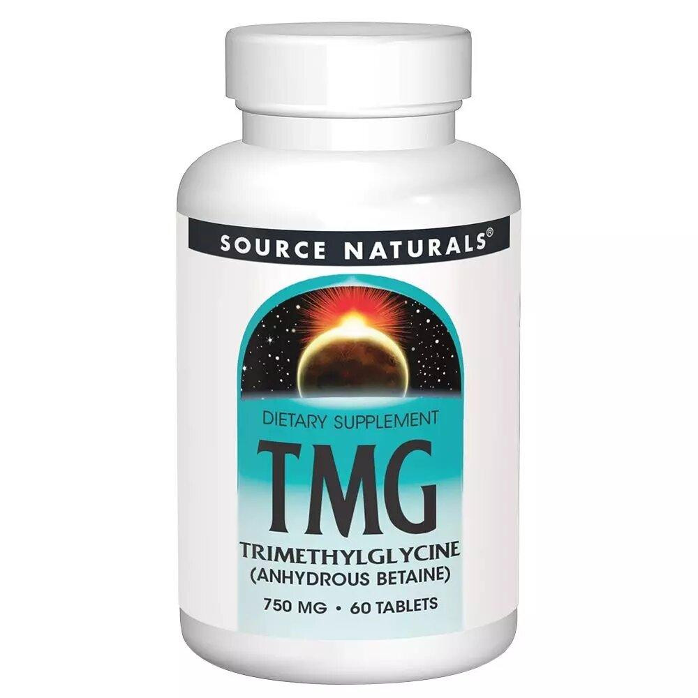Source Naturals TMG 750 mg, 60 таблеток - зображення 1
