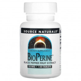 Source Naturals BioPerine 10 mg, 120 таблеток