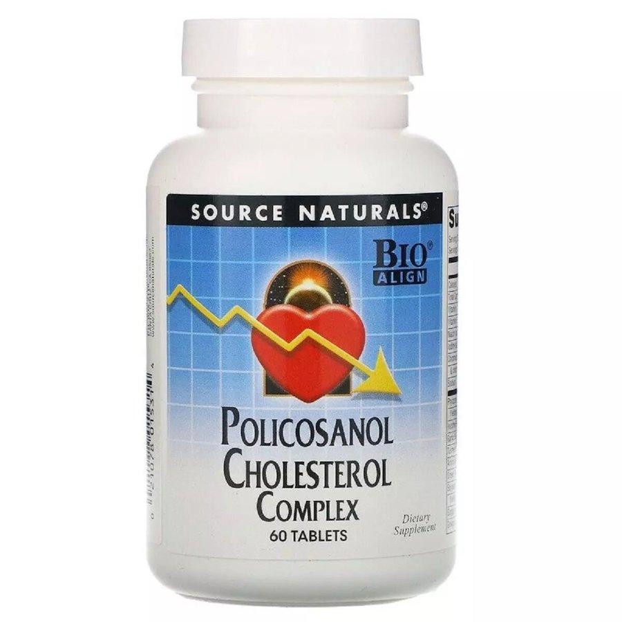 Source Naturals Policosonol Cholesterol Complex, 60 таблеток - зображення 1