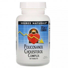 Source Naturals Policosonol Cholesterol Complex, 60 таблеток
