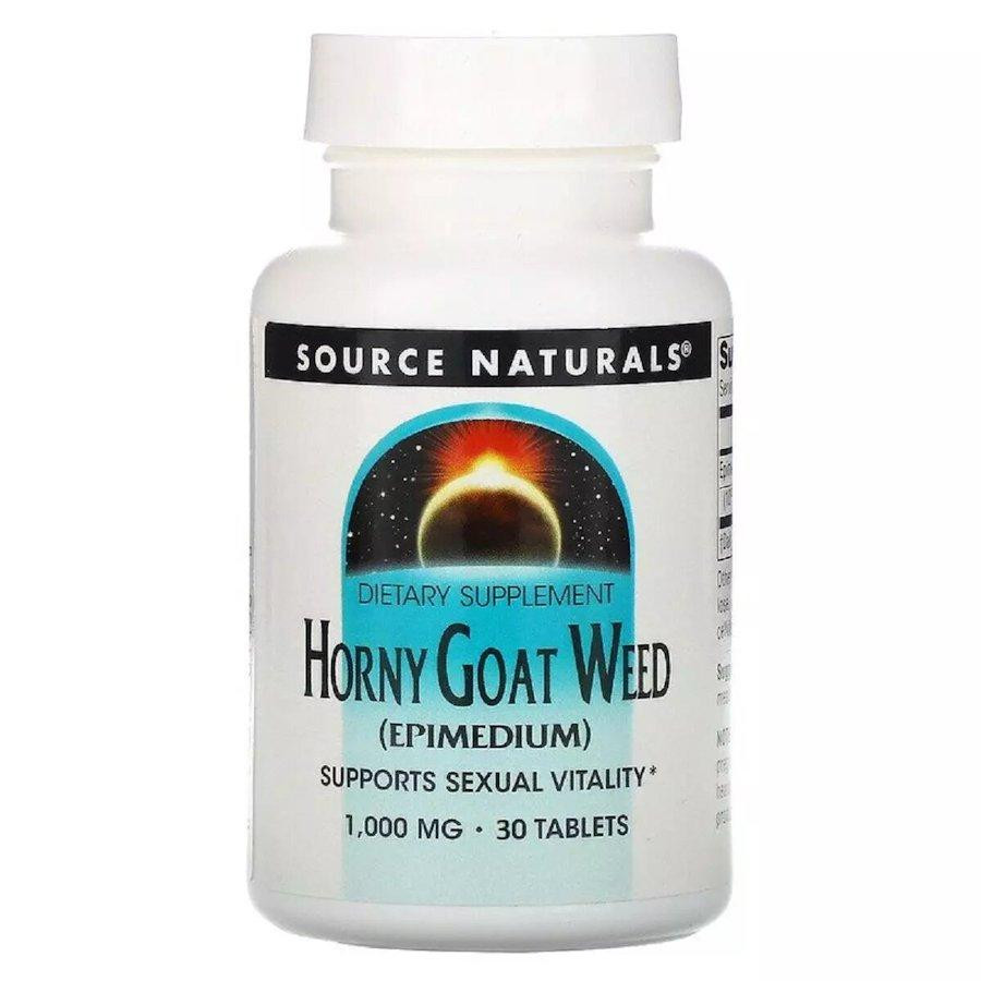 Source Naturals Horny Goat Weed 1000 mg, 30 таблеток - зображення 1