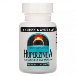Source Naturals Huperzine A 100 mcg, 60 таблеток