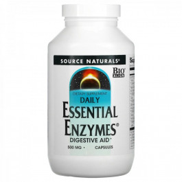 Source Naturals Daily Essential Enzymes 500 mg, 60 капсул