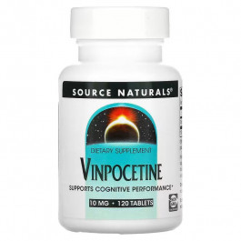 Source Naturals Vinpocetine 10 mg, 120 таблеток