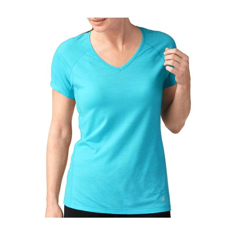 Smartwool Термофутболка жіноча  Women's PhD Ultra Light Short Sleeve Light Capri (SW 15142.438), Розмір XS - зображення 1