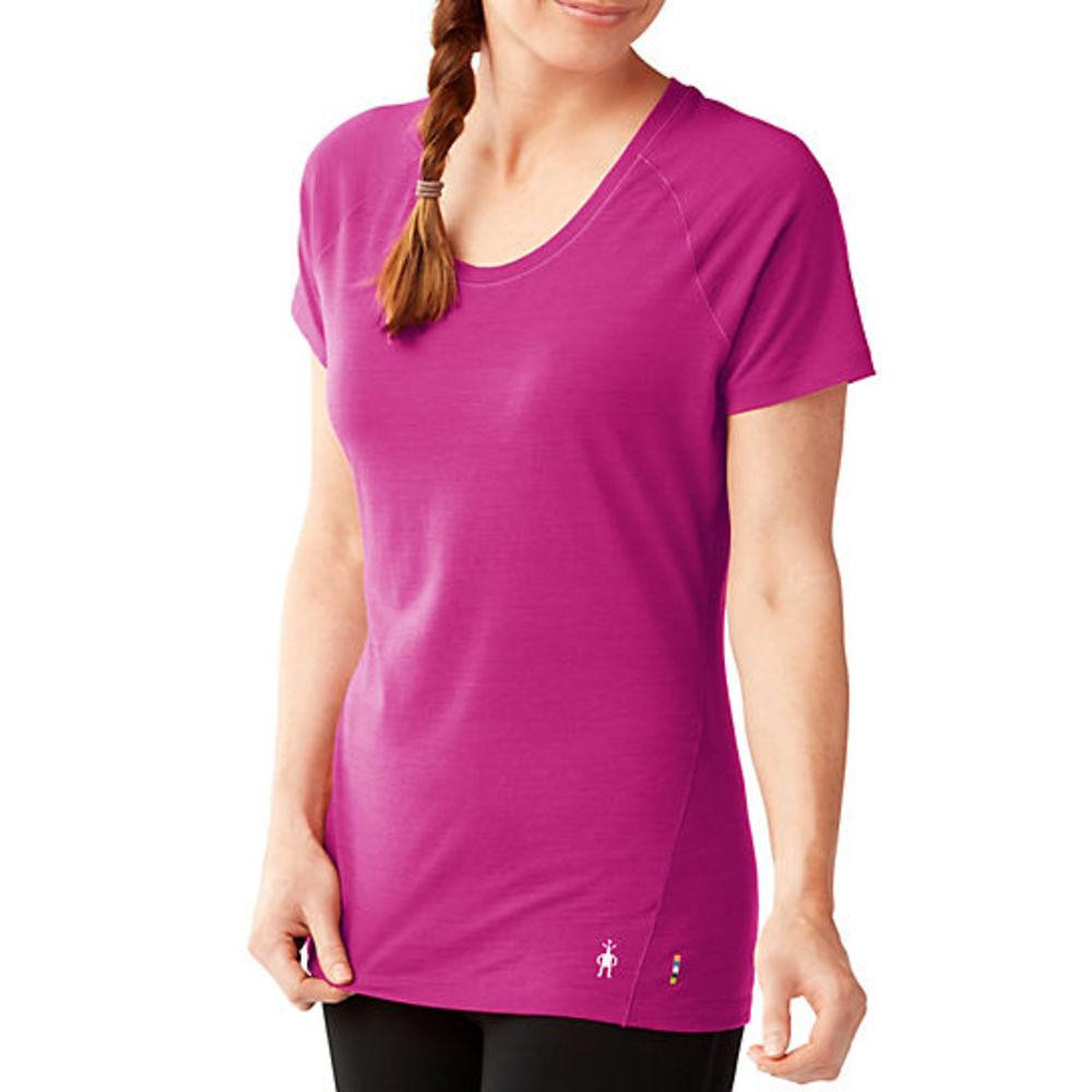 Smartwool Термофутболка жіноча  Women's Merino 150 Baselayer Pattern Short Sleeve Berry (SW 17254.044), Розмір - зображення 1