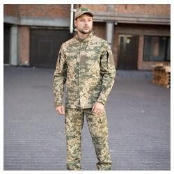 Branches Чоловічий армійський костюм для ЗСУ тактична форма ріп-стоп Україна Піксель 52 розмір 7113 - зображення 1