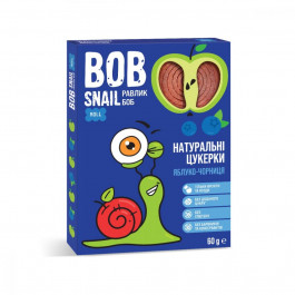 Bob Snail Натуральные яблочно-черничные конфеты 60г 4820162520392