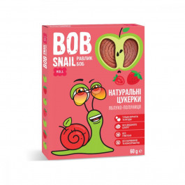 Bob Snail Конфеты Улитка Боб Яблоко клубника, 60 г (4820162520415)