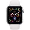 Apple Watch Series 4 GPS + LTE 44mm Aluminum Case w. White Sport B. (MTUU2) - зображення 2