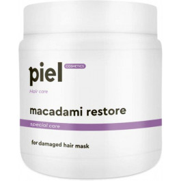 Piel Cosmetics Восстанавливающая маска  Macadami Restore mask для поврежденных волос 500 мл (4820187880600)