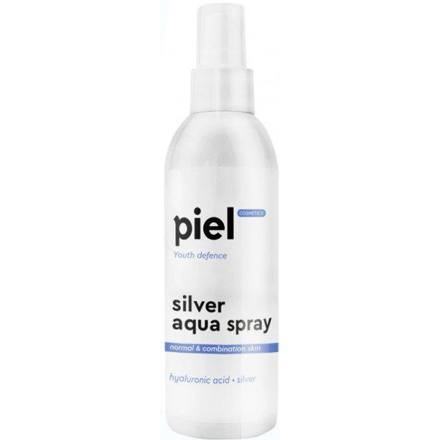 Piel Cosmetics Увлажняющий спрей для лица для нормальной и комбинированной кожи Piel Silver Aqua Spray 100 мл (4823 - зображення 1