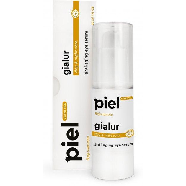 Piel Cosmetics Антивозрастная увлажняющая сыворотка гиалуроновой кислоты для кожи вокруг глаз Piel Gialur Rejuvenat - зображення 1