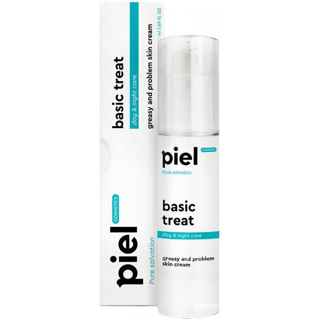 Piel Cosmetics Pure Salvation Basic Treat Greasy & Problem Skin Cream 50ml - зображення 1
