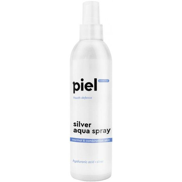 Piel Cosmetics Увлажняющий спрей для лица для нормальной и комбинированной кожи Piel Silver Aqua Spray 250 мл (4823 - зображення 1