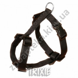 Trixie Classic - Трикси Шлея для собак с регулятором нейлоновая Черный, 30 см (14301)