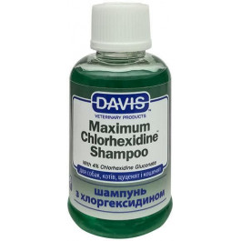 Davis Veterinary Шампунь  Maximum Chlorhexidine Shampoo з 4% хлоргексидином для собак і котів захворюваннями шкіри та