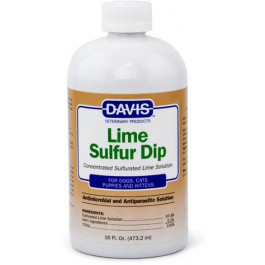 Davis Veterinary Антимікробну і антипаразитарні засіб  Lime Sulfur Dip для собак і котів концентрат 473 мл (52289)
