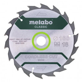 Metabo 165x20x1,0 мм (628272000)
