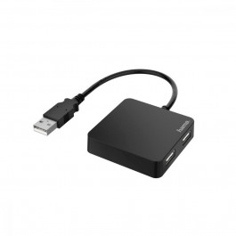 HAMA USB 2.0 Black 4-port (200121)