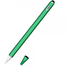 GOOJODOQ Чехол TPU Hybrid Ear для стилуса Apple Pencil 2 Green (4001055094286G)
