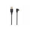 Cablexpert USB For MicroUSB 1,8M Black (CCB-USB2-AMmDM90-6) - зображення 1