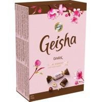 Fazer Цукерки  Geisha Dark Chocolate чорний шоколад з начинкою з фундуку 150 г (641645072817)
